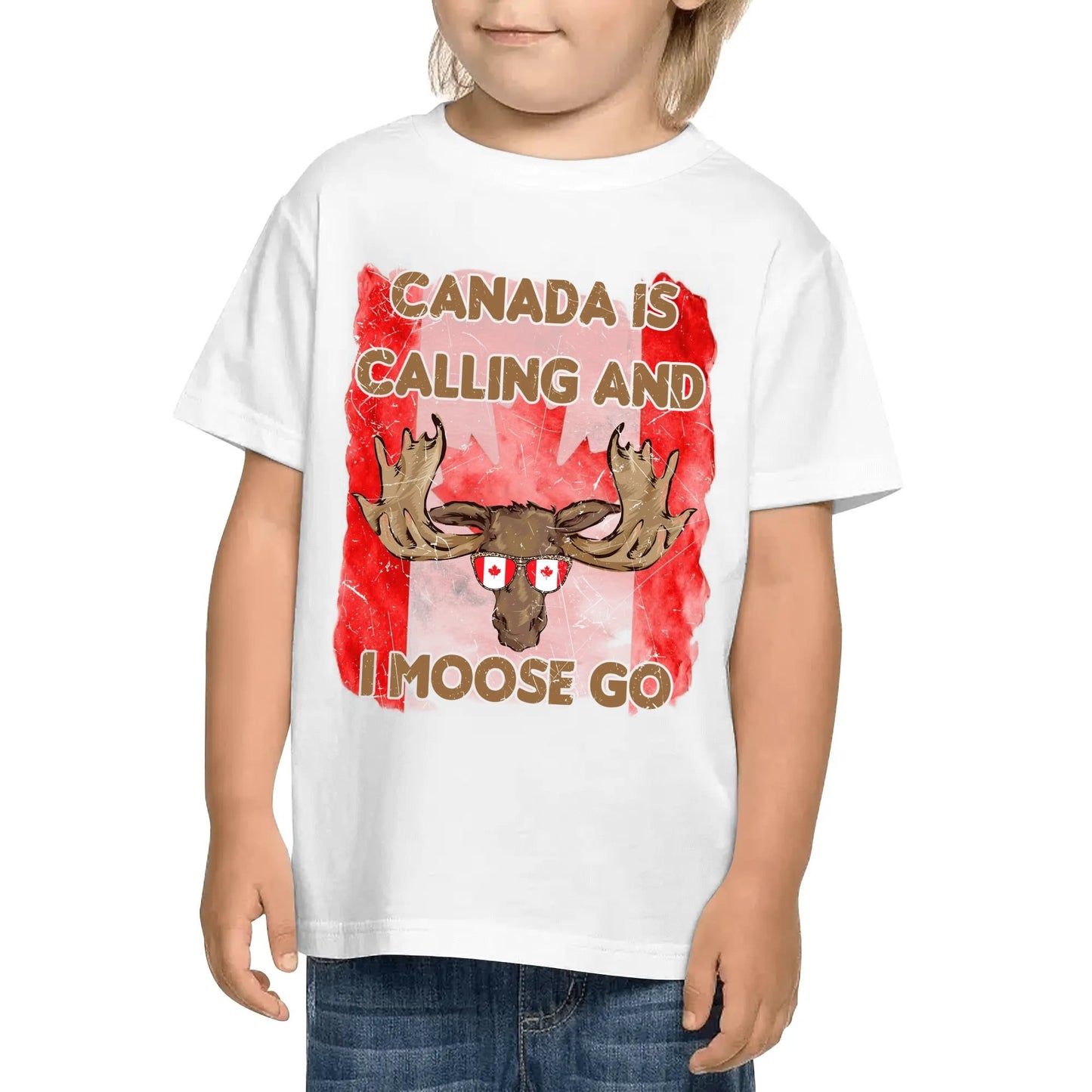 Fun Kids Canada Day Tees - 100% Soft Cotton Camping T-Shirts