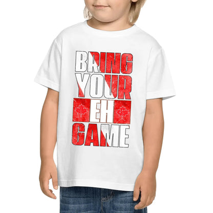 Fun Kids Canada Day Tees - 100% Soft Cotton Camping T-Shirts