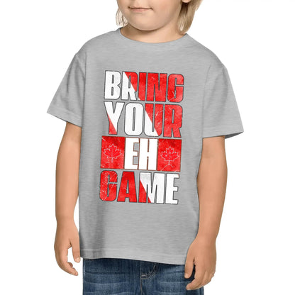 Fun Kids Canada Day Tees - 100% Soft Cotton Camping T-Shirts