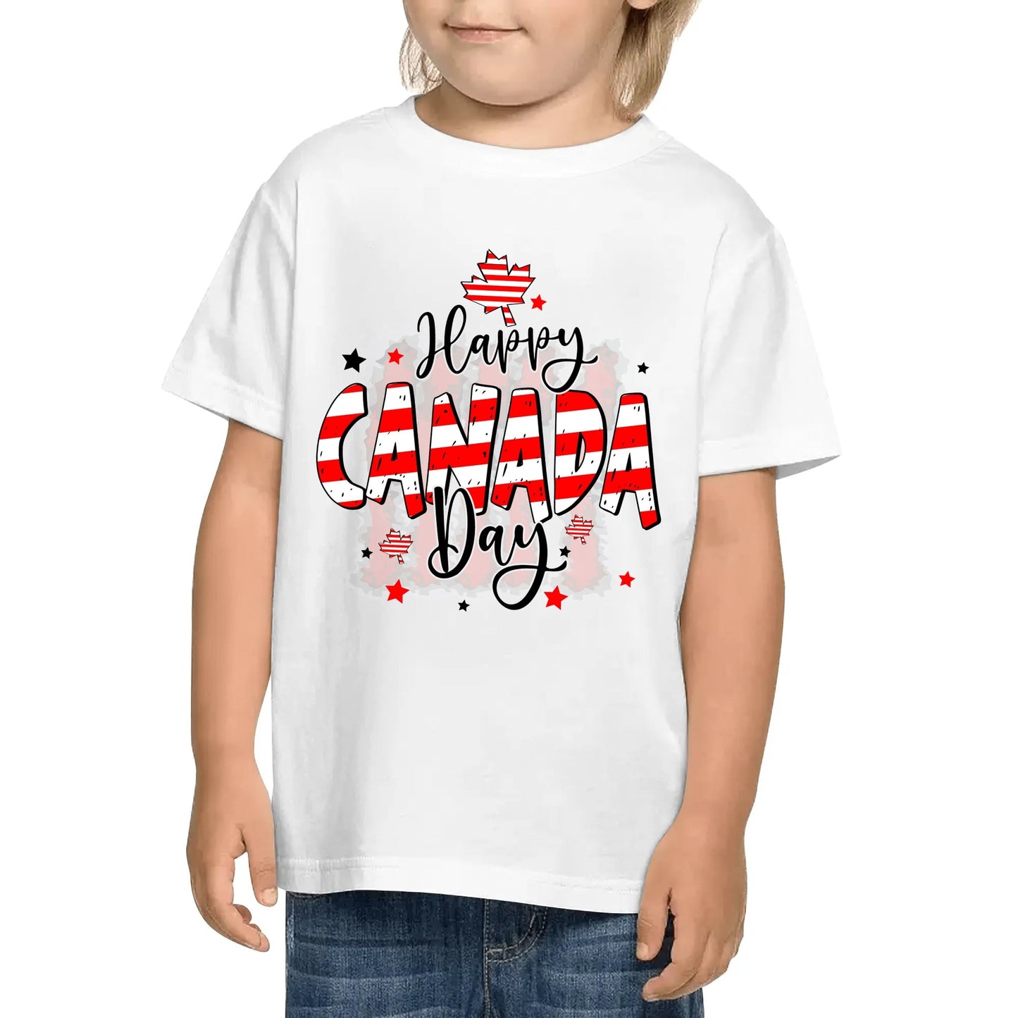 Fun Kids Canada Day Tees - 100% Soft Cotton Camping T-Shirts