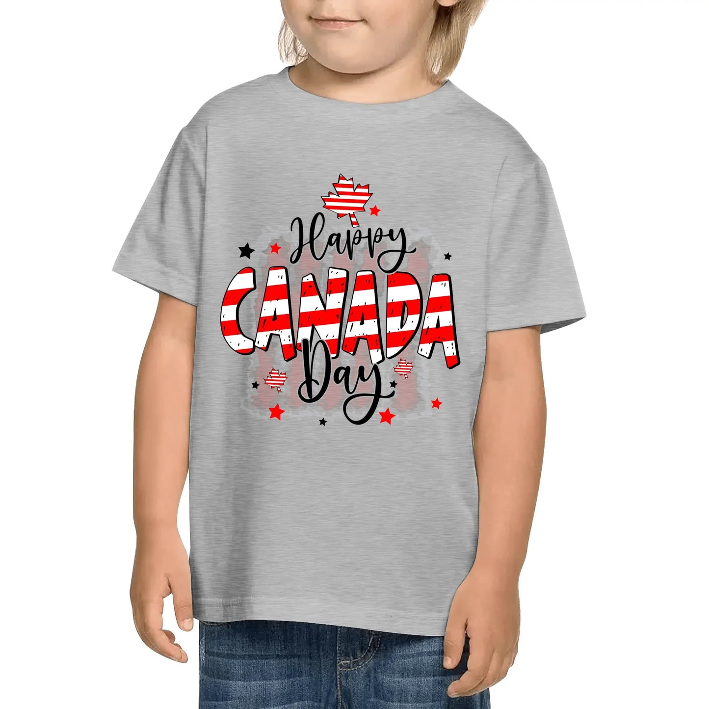 Fun Kids Canada Day Tees - 100% Soft Cotton Camping T-Shirts