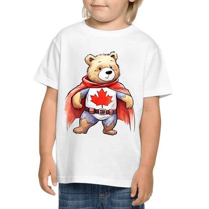 Fun Kids Canada Day Tees - 100% Soft Cotton Camping T-Shirts