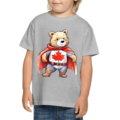 Fun Kids Canada Day Tees - 100% Soft Cotton Camping T-Shirts