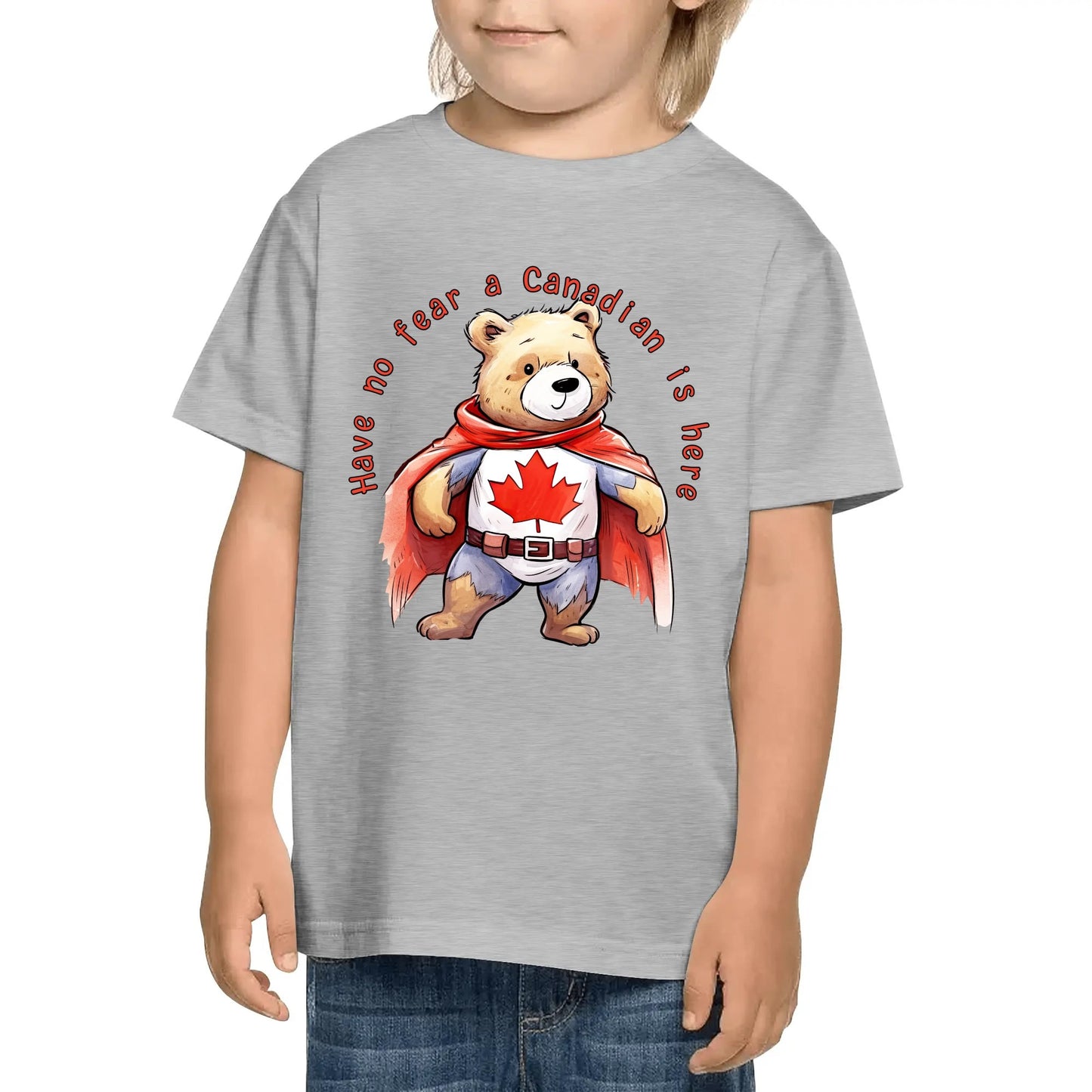 Fun Kids Canada Day Tees - 100% Soft Cotton Camping T-Shirts