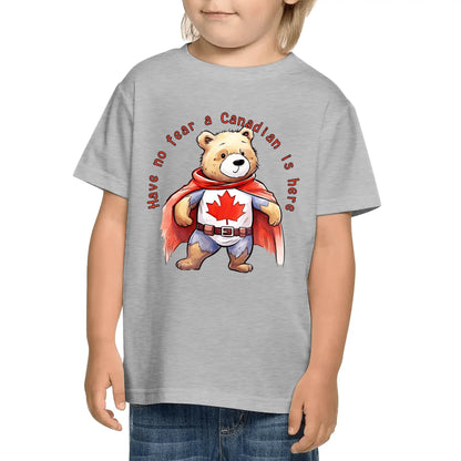 Fun Kids Canada Day Tees - 100% Soft Cotton Camping T-Shirts