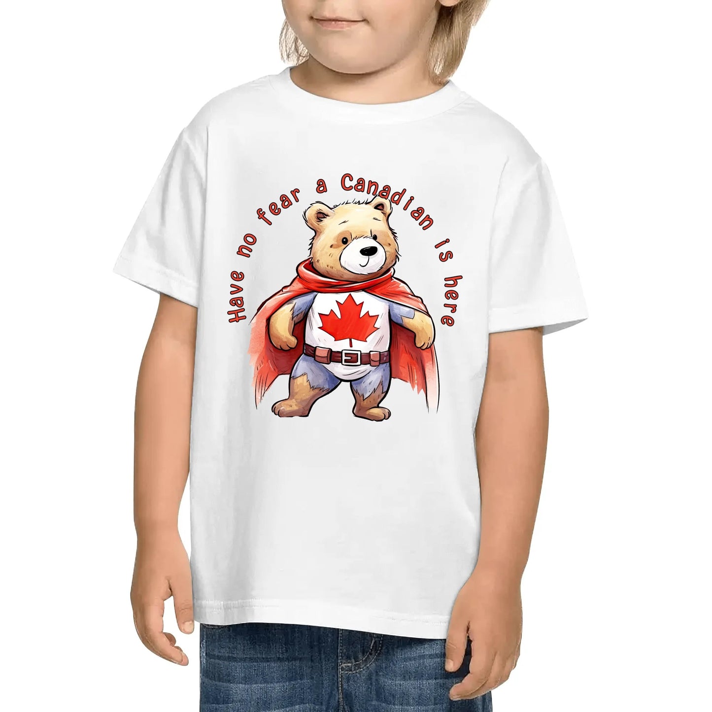 Fun Kids Canada Day Tees - 100% Soft Cotton Camping T-Shirts