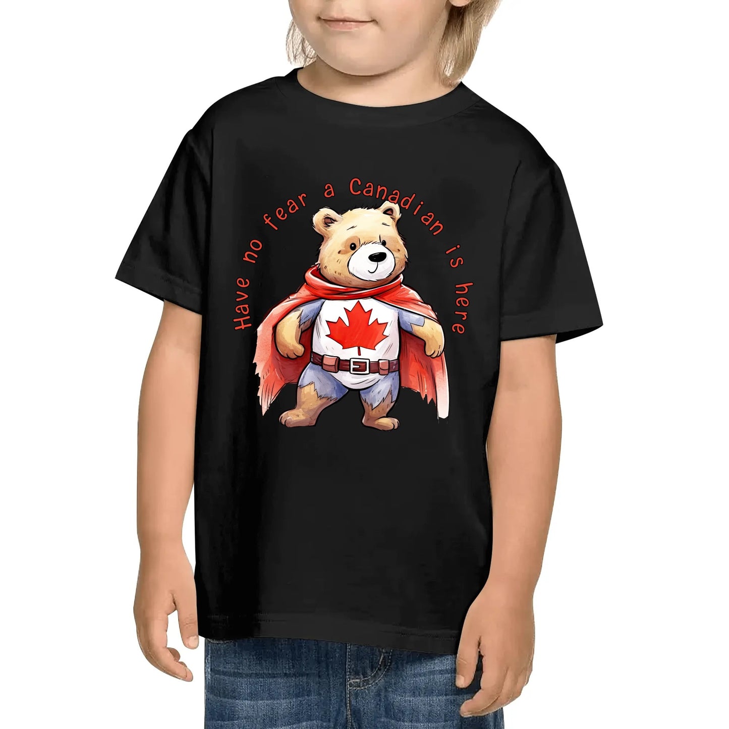 Fun Kids Canada Day Tees - 100% Soft Cotton Camping T-Shirts