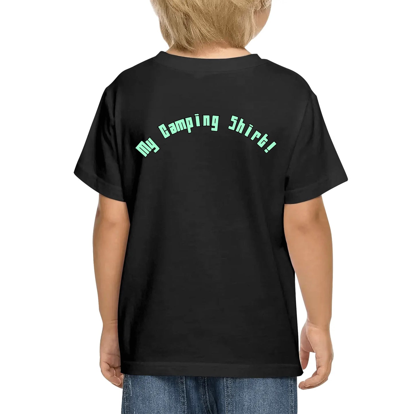 Fun Kids Camp Shirts - 100% Soft Cotton Camping T-Shirts