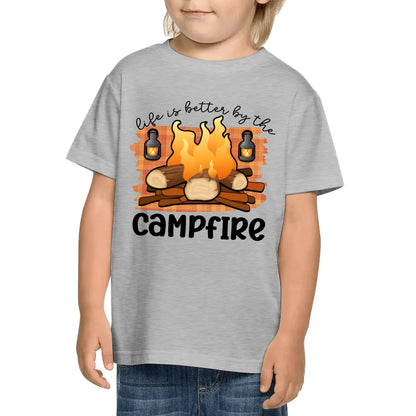 Fun Kids Camp Shirts - 100% Soft Cotton Camping T-Shirts