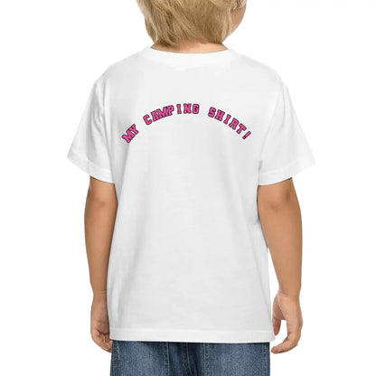 Fun Kids Camp Shirts - 100% Soft Cotton Camping T-Shirts