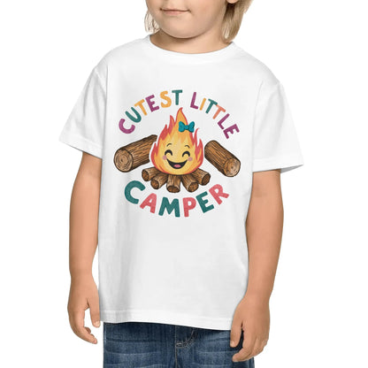 Fun Kids Camp Shirts - 100% Soft Cotton Camping T-Shirts