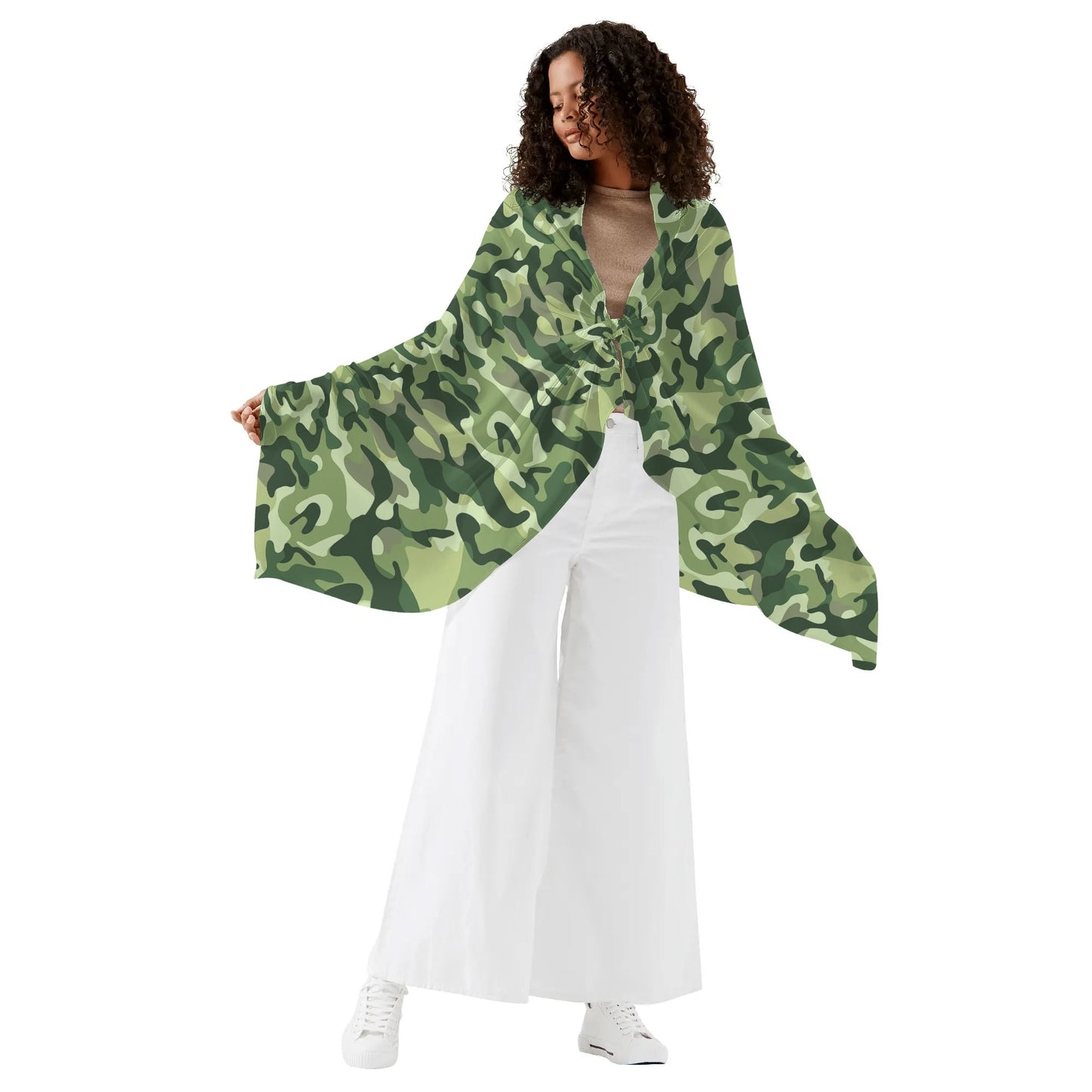 Womens Camo Sarong Bikini Bathing Suit Beach Coverup