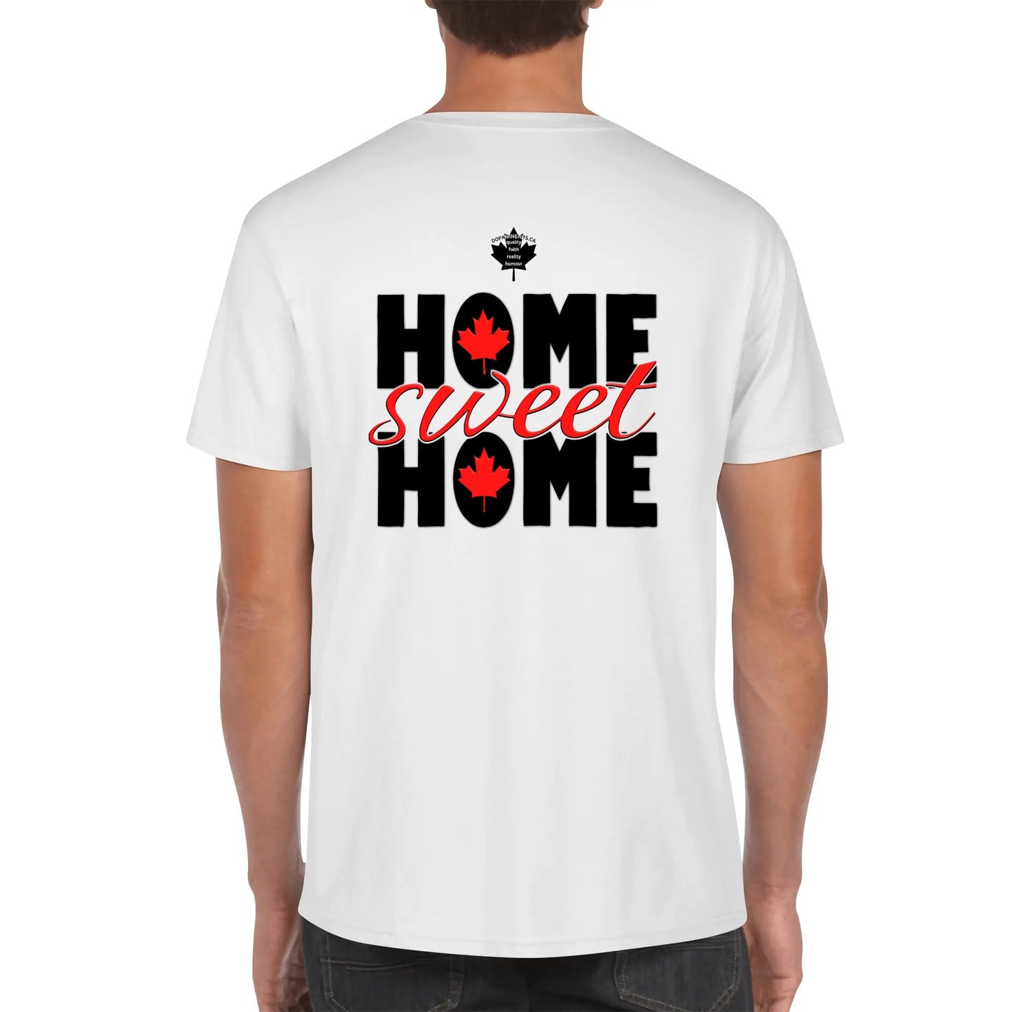 BC Canada's Home Sweet Home - Men's Soft 100% Cotton T-Shirt