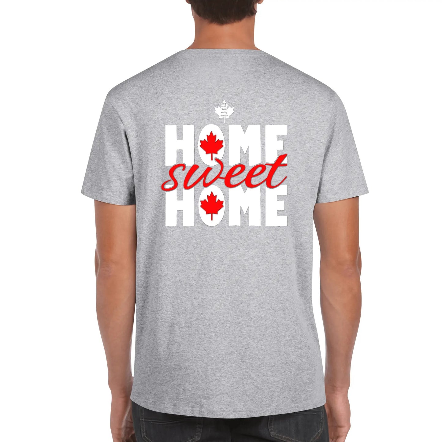 BC Canada's Home Sweet Home - Men's Soft 100% Cotton T-Shirt