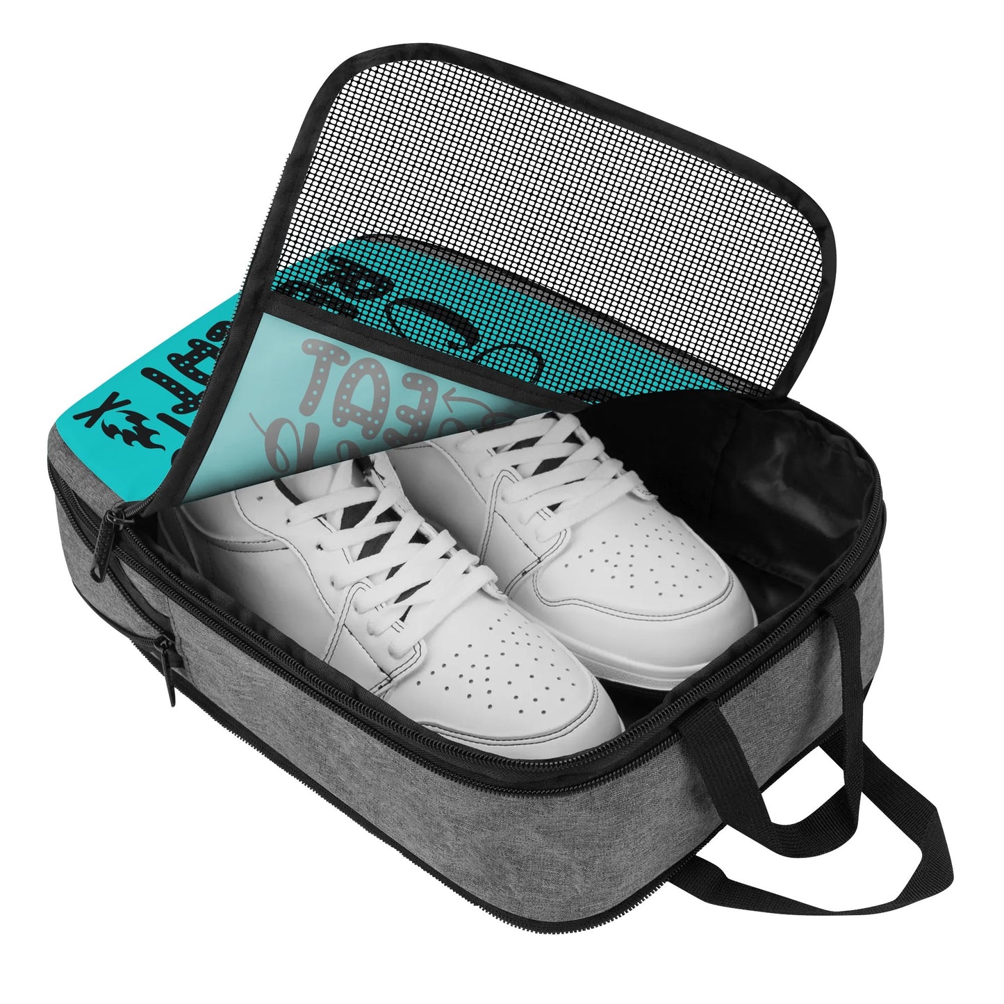 Eat Sleep Camp Repeat - Shoe Bag for Storage or Travel