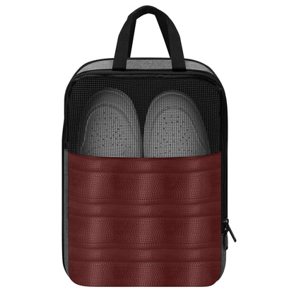 Leather Look - Shoe Bag for Storage or Travel