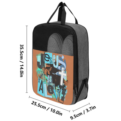 Jesus Is Alive - Shoe Bag for Storage or Travel