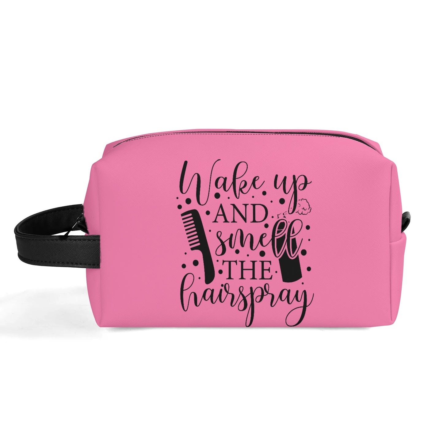 Wake Up and Smell The Hairspray in Popping Colours - Toiletry Bag Perfect For Hair Products