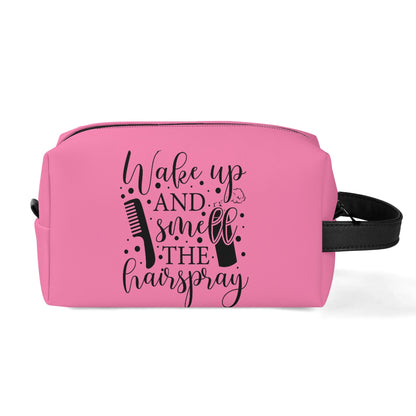 Wake Up and Smell The Hairspray in Popping Colours - Toiletry Bag Perfect For Hair Products