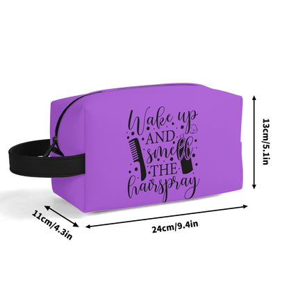 Wake Up and Smell The Hairspray in Popping Colours - Toiletry Bag Perfect For Hair Products