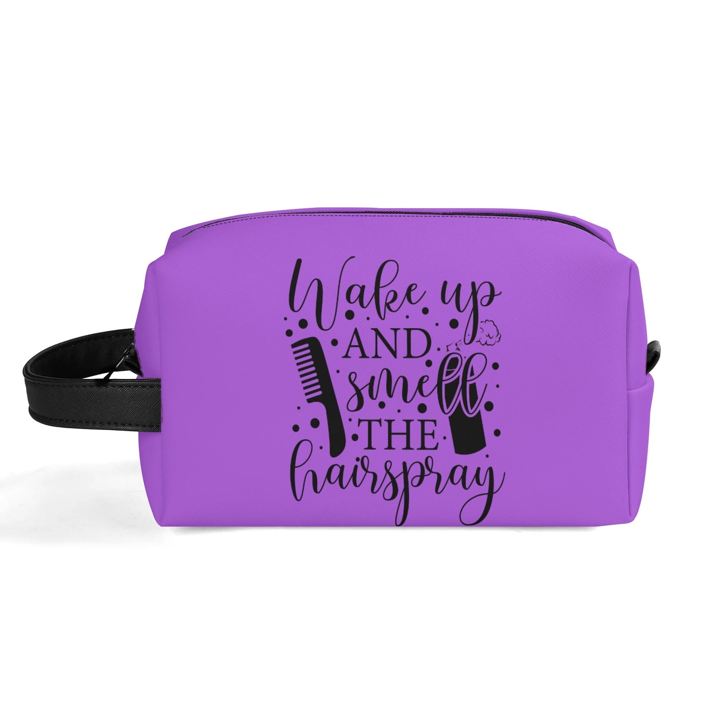 Wake Up and Smell The Hairspray in Popping Colours - Toiletry Bag Perfect For Hair Products