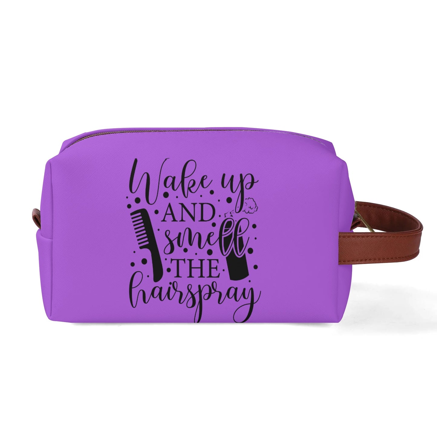 Wake Up and Smell The Hairspray in Popping Colours - Toiletry Bag Perfect For Hair Products