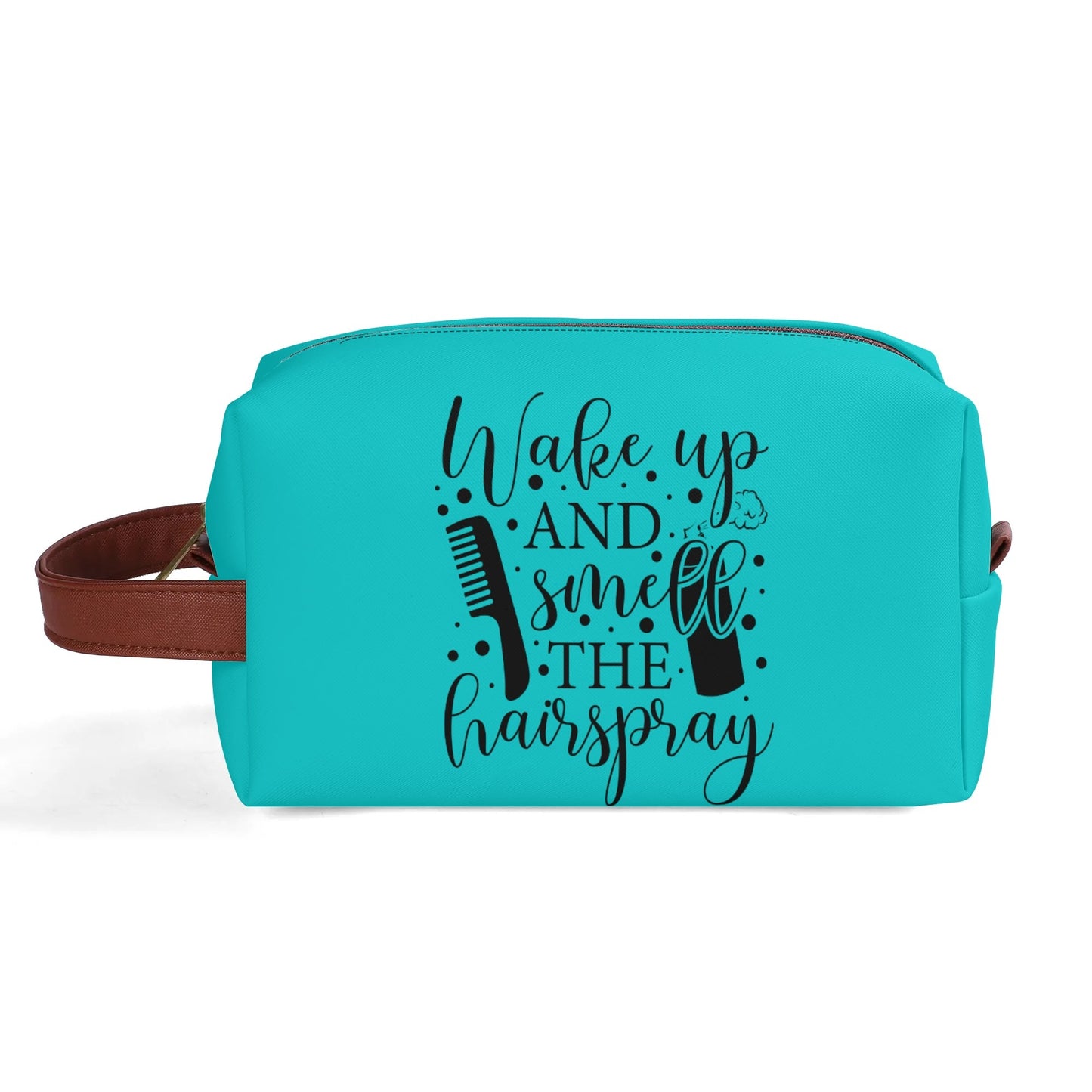 Wake Up and Smell The Hairspray in Popping Colours - Toiletry Bag Perfect For Hair Products