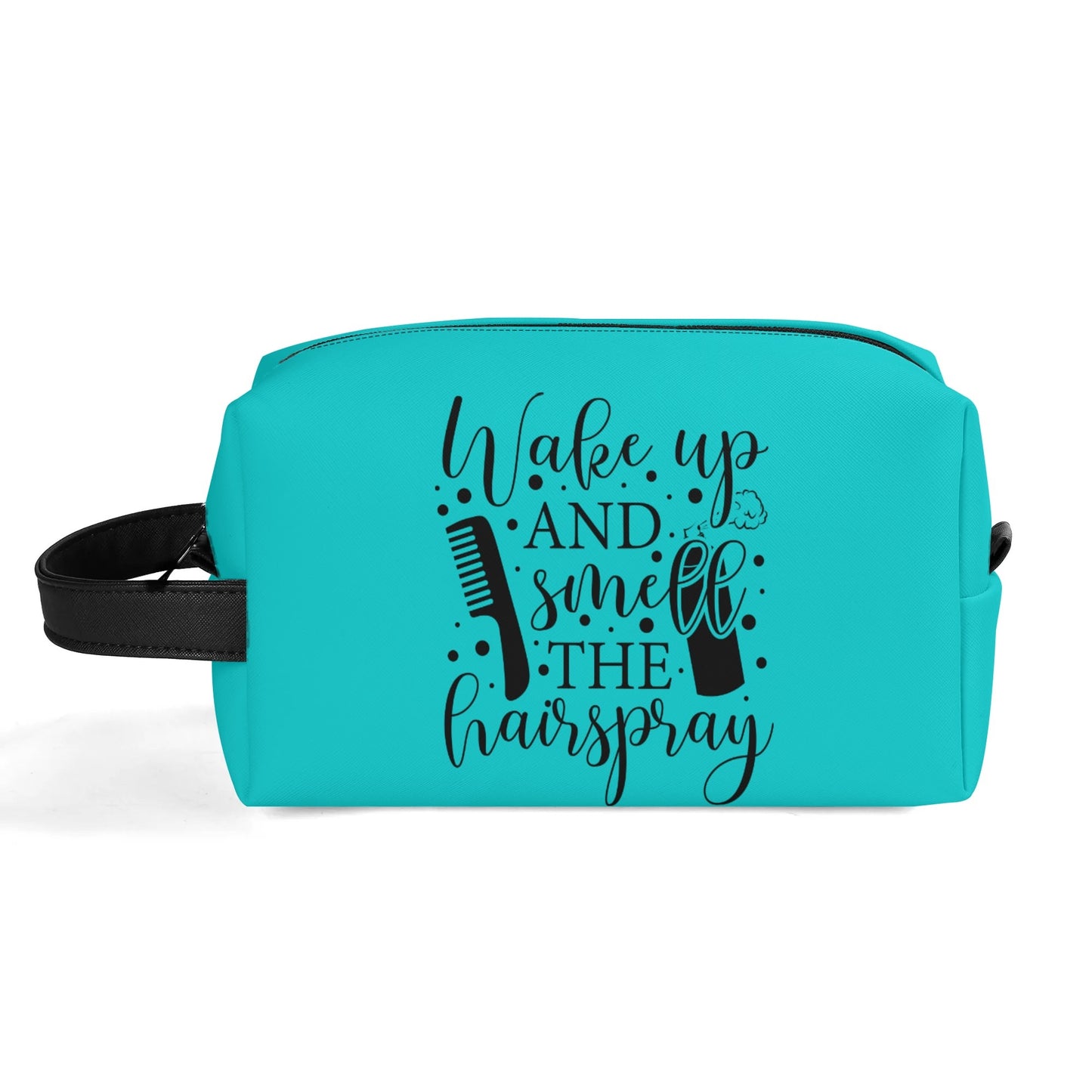 Wake Up and Smell The Hairspray in Popping Colours - Toiletry Bag Perfect For Hair Products