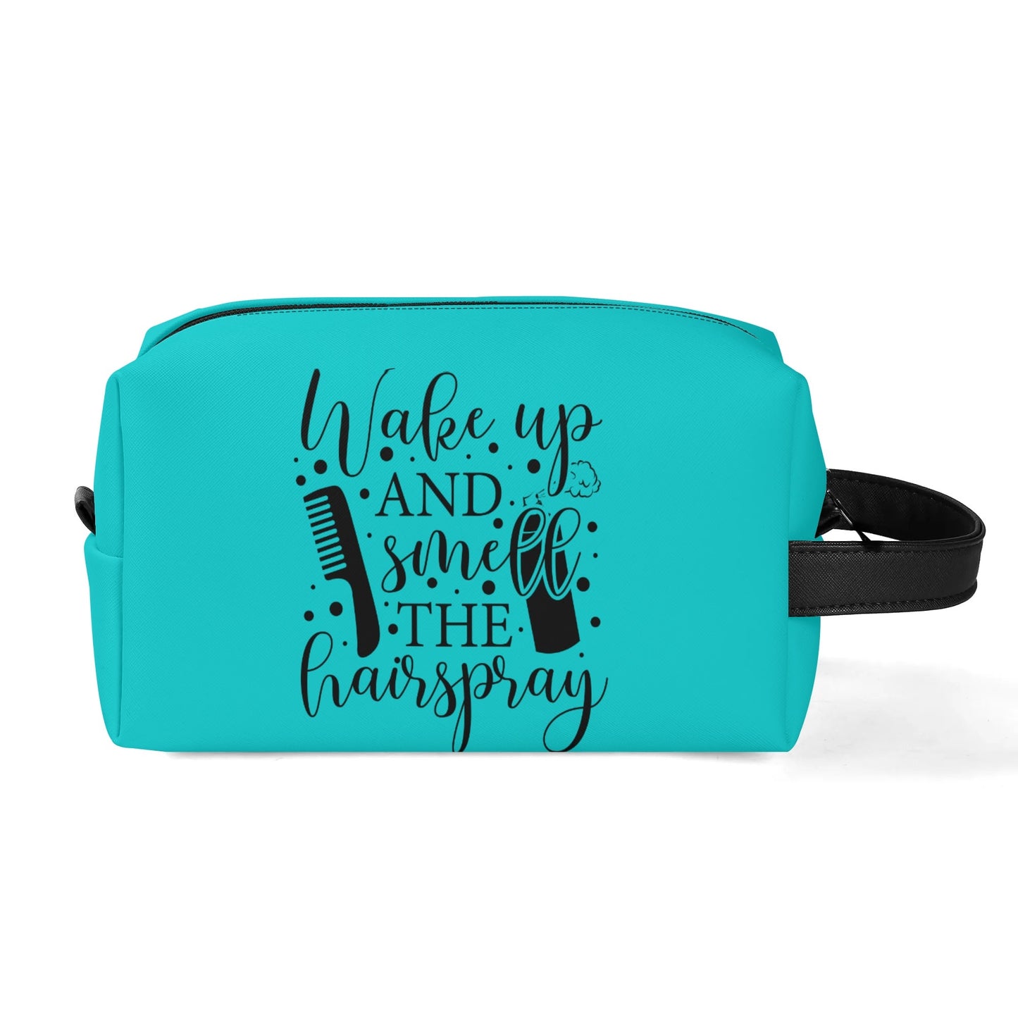 Wake Up and Smell The Hairspray in Popping Colours - Toiletry Bag Perfect For Hair Products