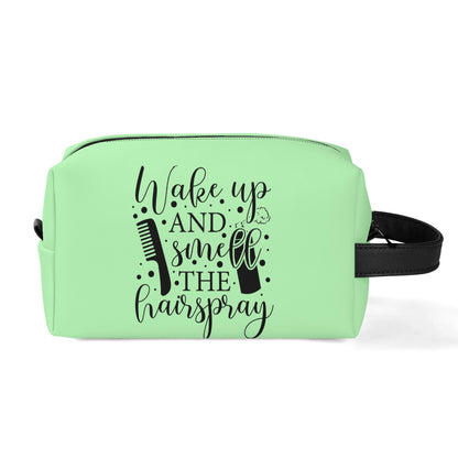 Wake Up and Smell The Hairspray in Pastel Colours - Toiletry Bag Perfect For Hair Products