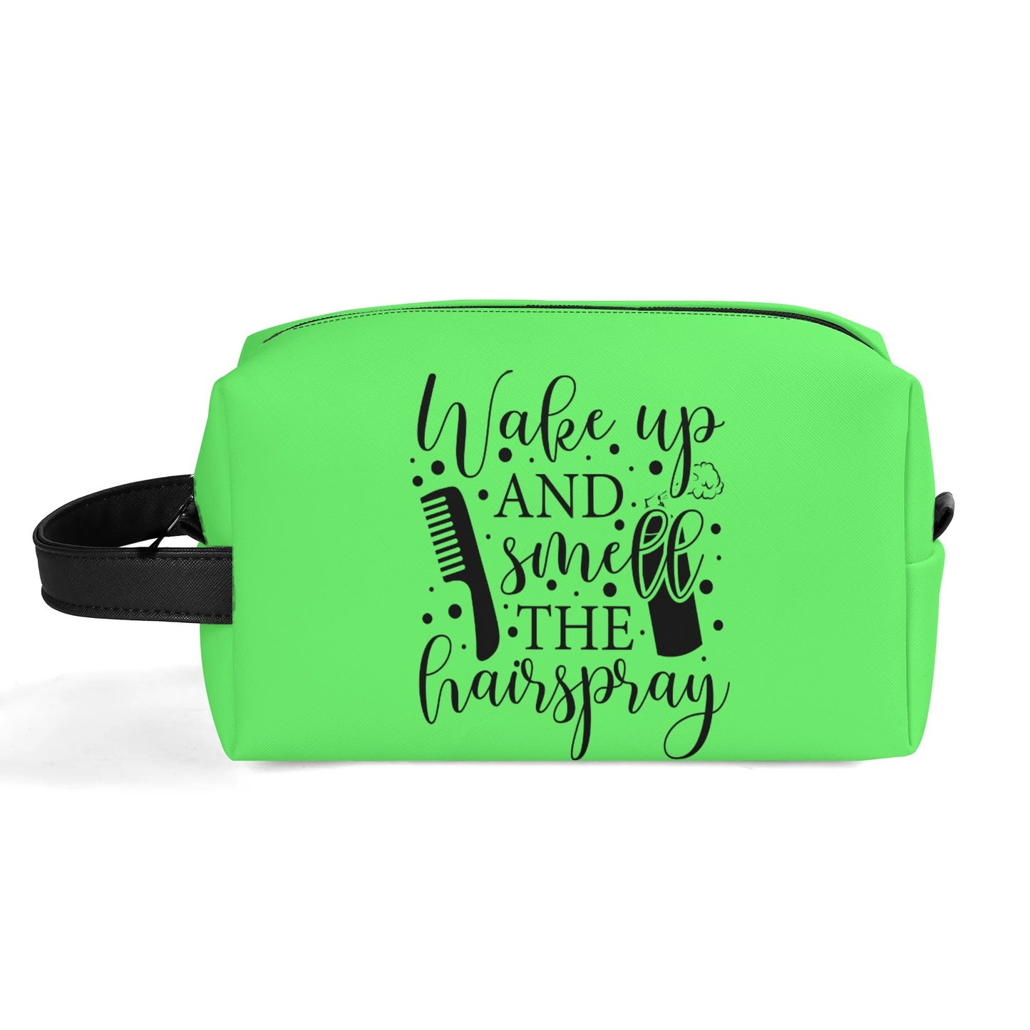 Wake Up and Smell The Hairspray in Popping Colours - Toiletry Bag Perfect For Hair Products