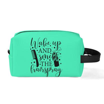 Wake Up and Smell The Hairspray in Popping Colours - Toiletry Bag Perfect For Hair Products