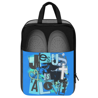 Jesus Is Alive - Shoe Bag for Storage or Travel