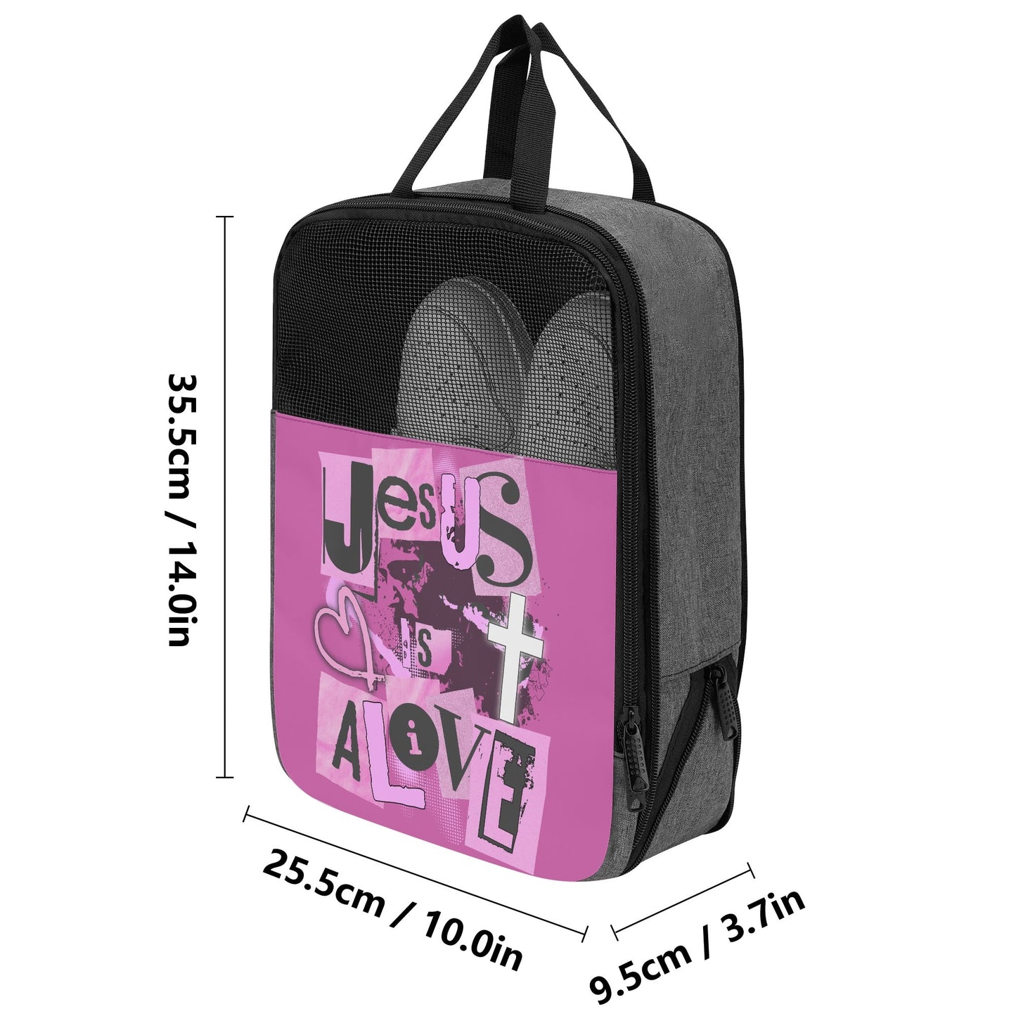 Jesus Is Alive - Shoe Bag for Storage or Travel