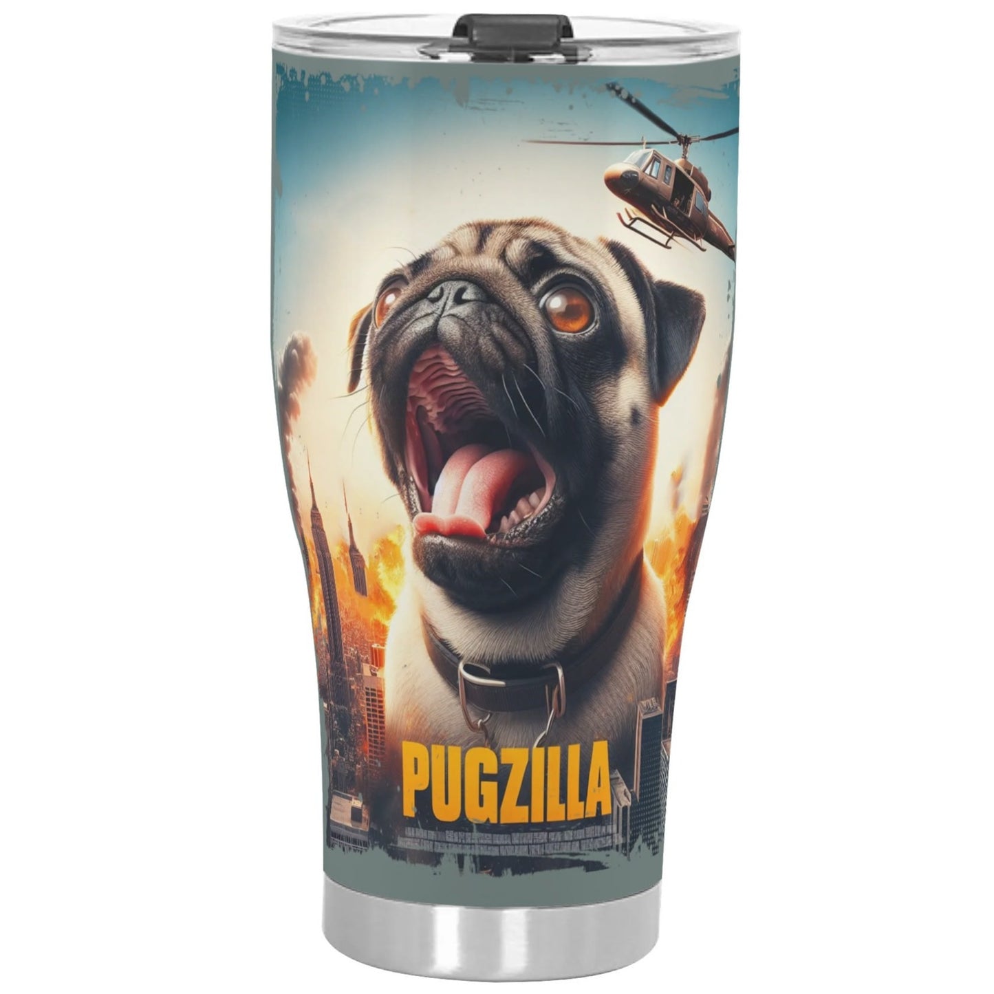 Fun Dog Stainless Steel Tumbler 30oz Printed Cup Gift