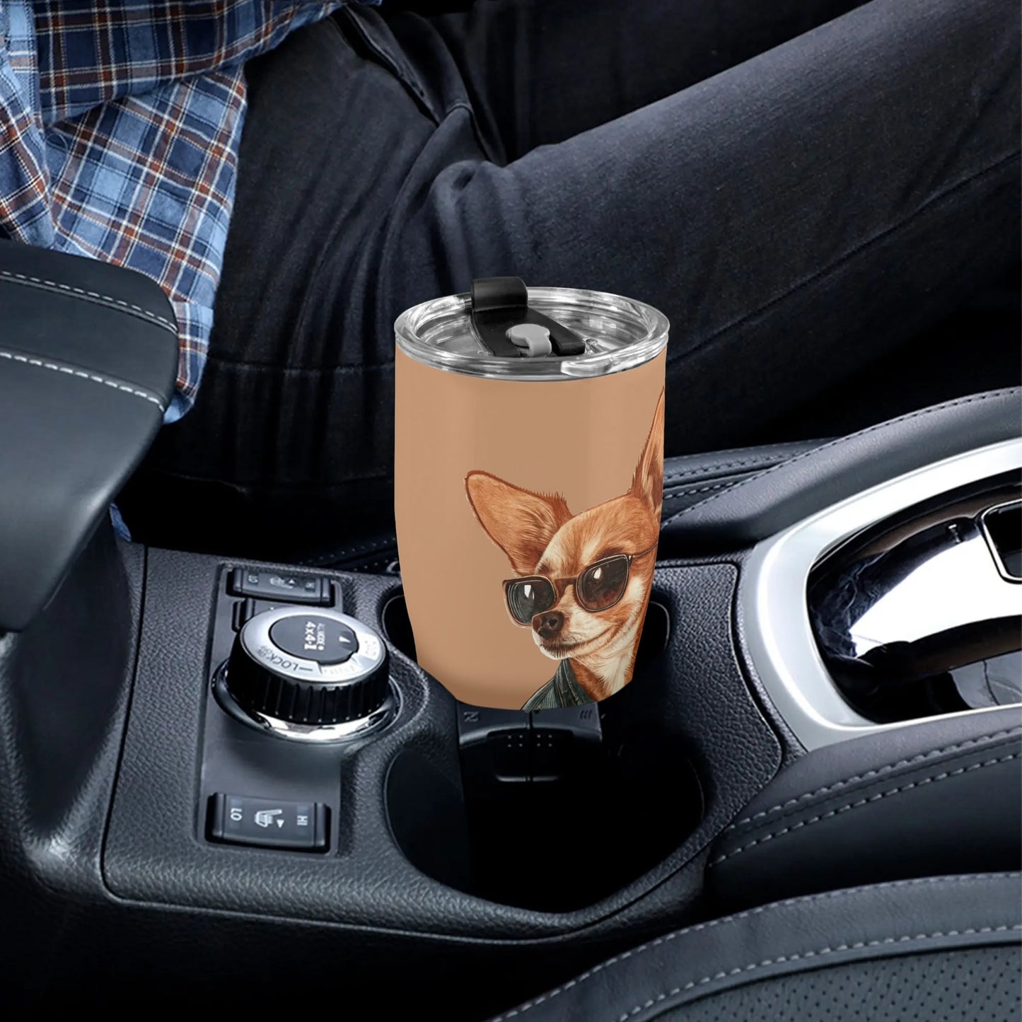 Fun Dog Stainless Steel Tumbler 30oz Printed Cup Gift