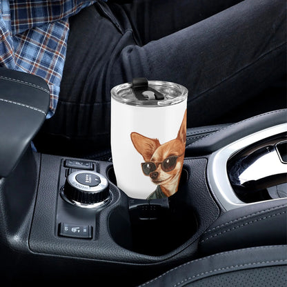 Fun Dog Stainless Steel Tumbler 30oz Printed Cup Gift