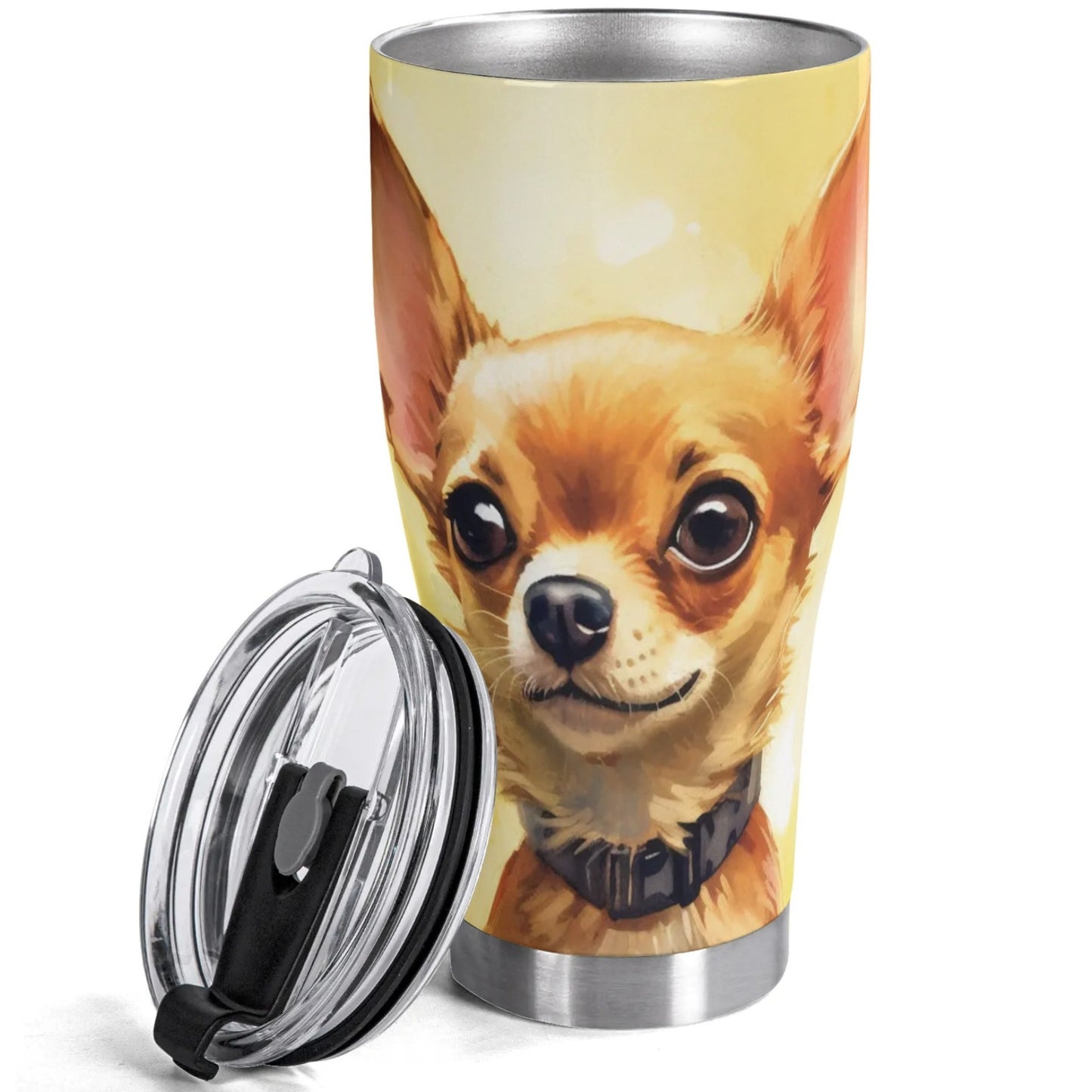 Fun Dog Stainless Steel Tumbler 30oz Printed Cup Gift