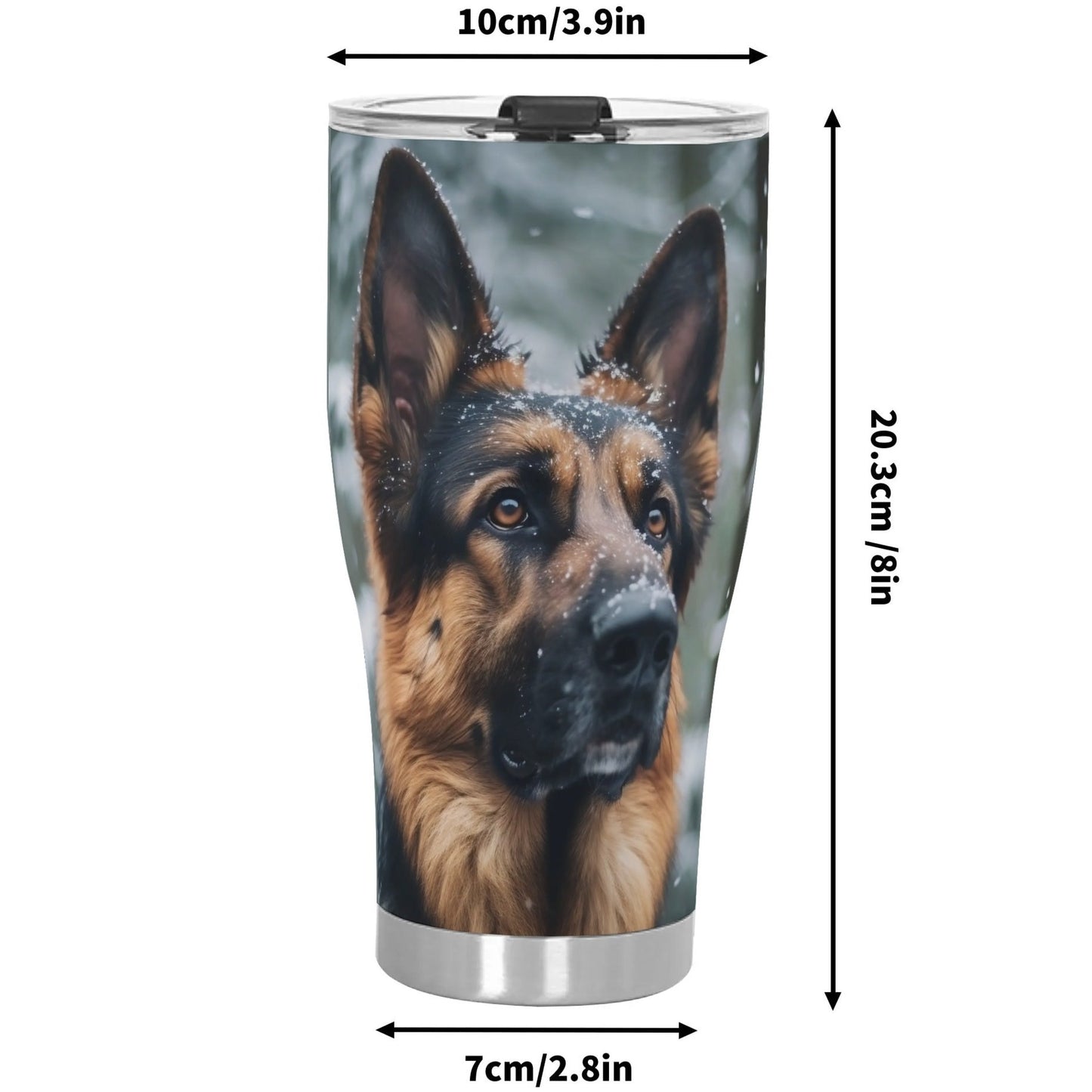 Fun Dog Stainless Steel Tumbler 30oz Printed Cup Gift