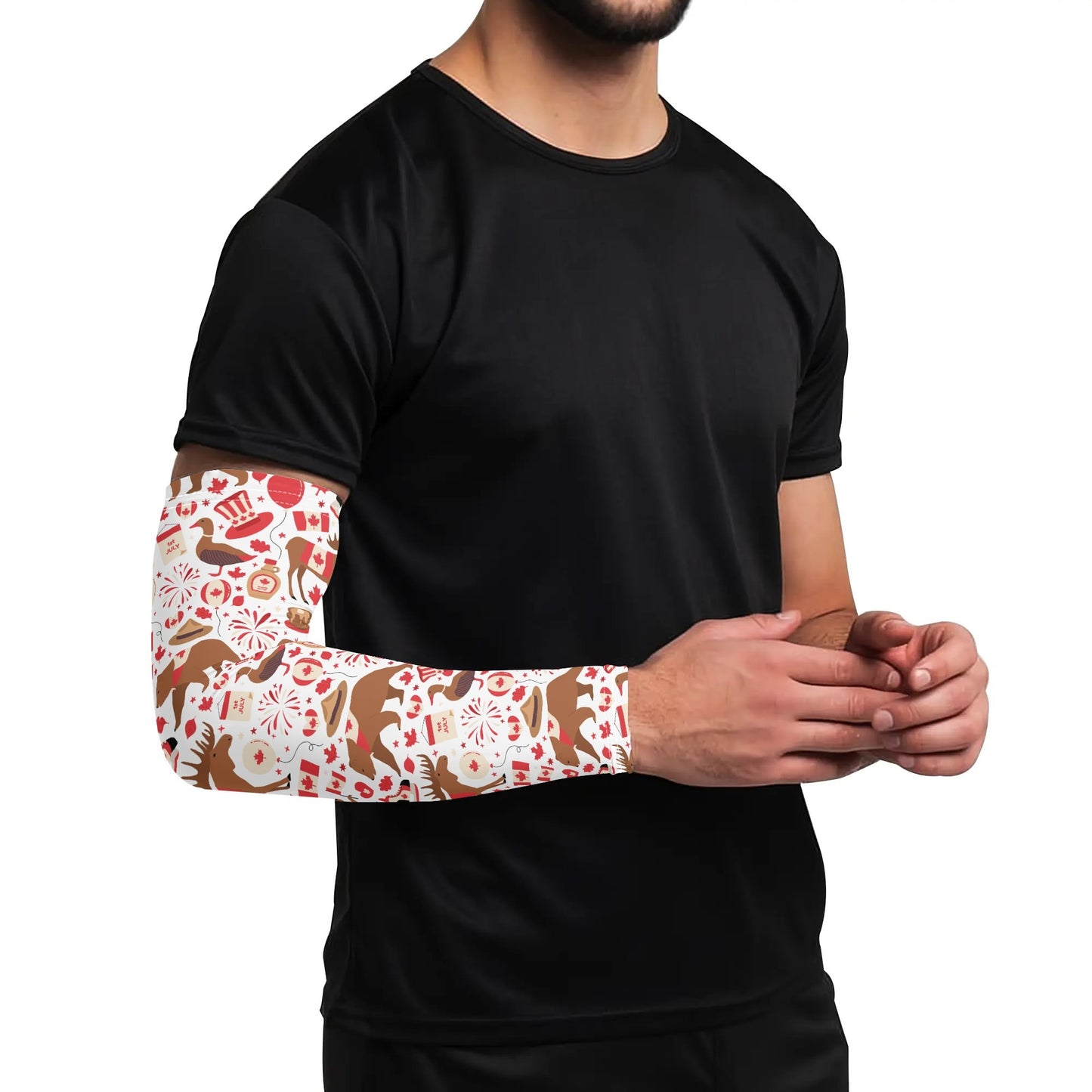 National Love - Cooling Arm Sleeves Arm Cover for UV Sun Protection Gifts