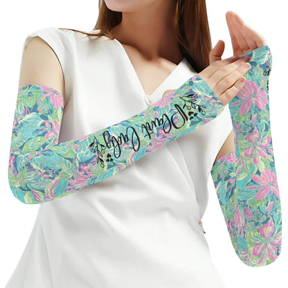 Plant Lady Tropical - Cooling Arm Sleeves Arm Cover for UV Sun Protection Gifts