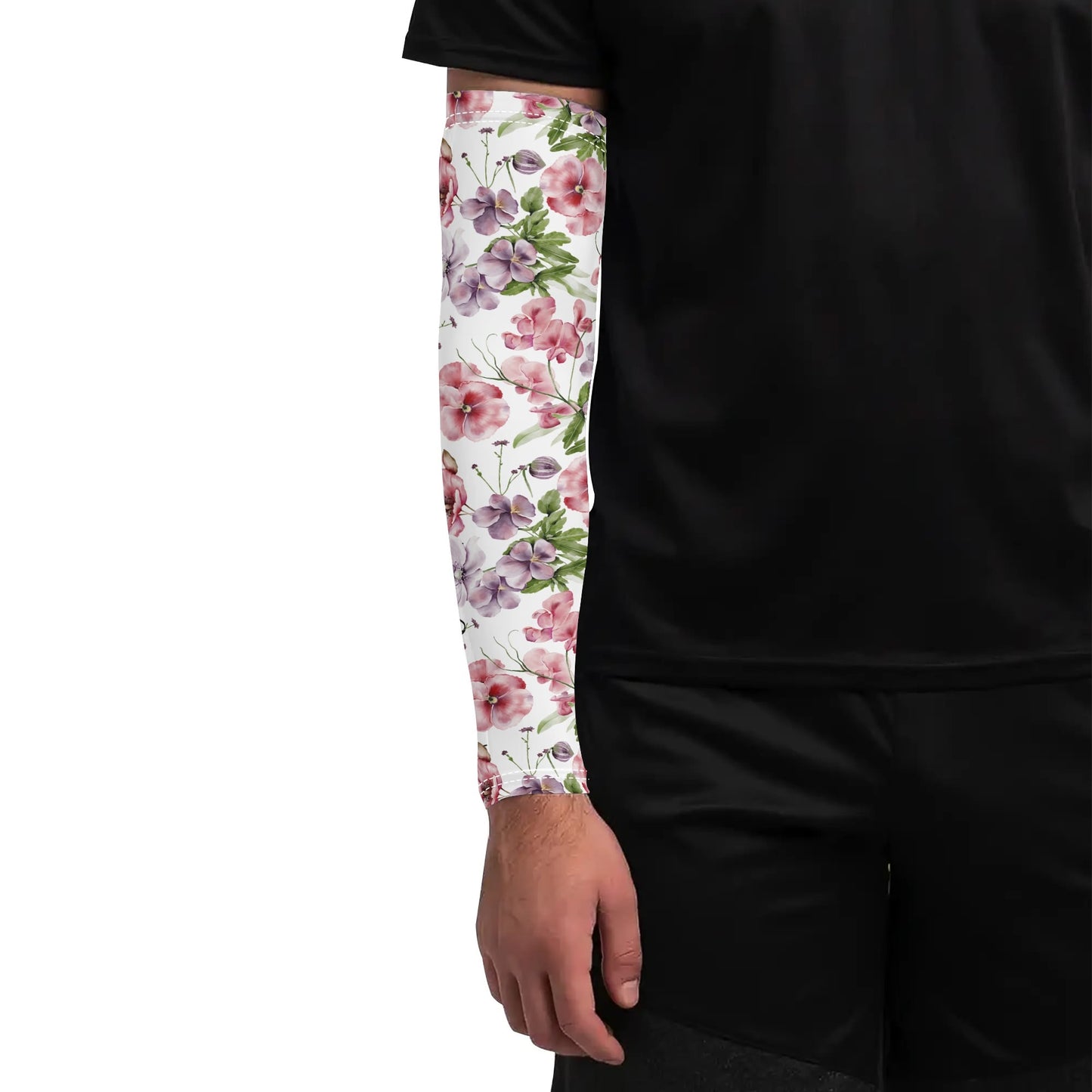 Flower Garden - Cooling Arm Sleeves Arm Cover for UV Sun Protection Gifts