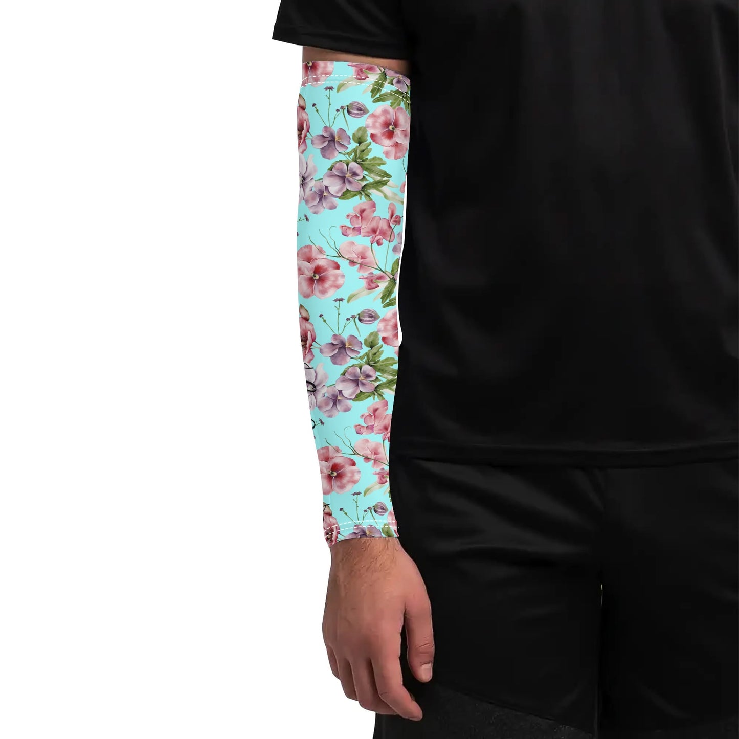 Flower Garden - Cooling Arm Sleeves Arm Cover for UV Sun Protection Gifts