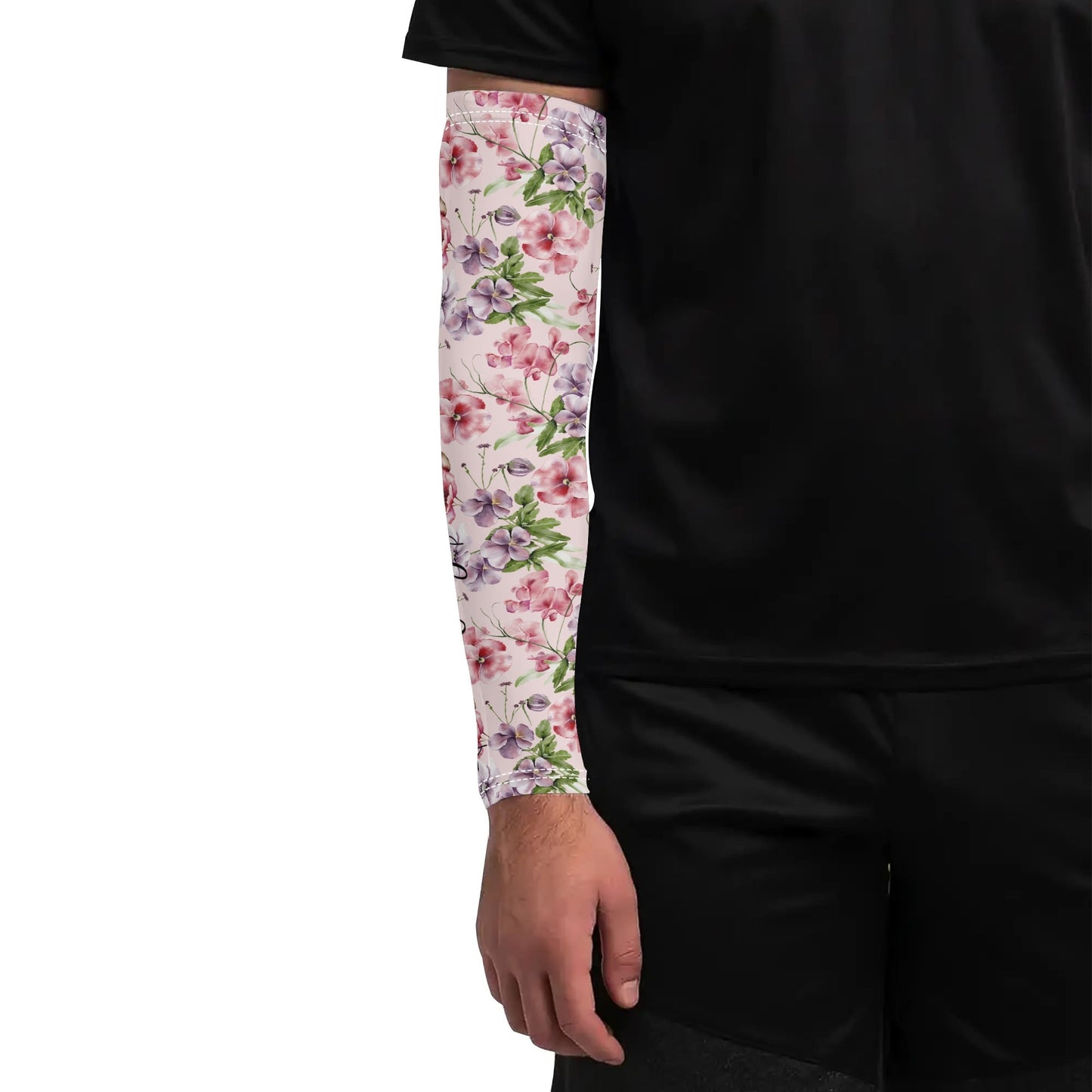 Flower Garden - Cooling Arm Sleeves Arm Cover for UV Sun Protection Gifts