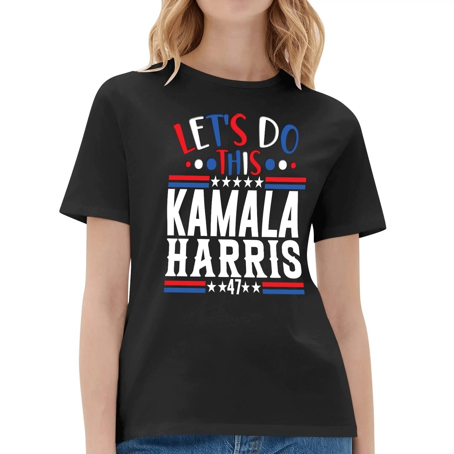 Let's Do This - Kamala Harris 47 - Women's Super Soft 100% Cotton T-Shirts