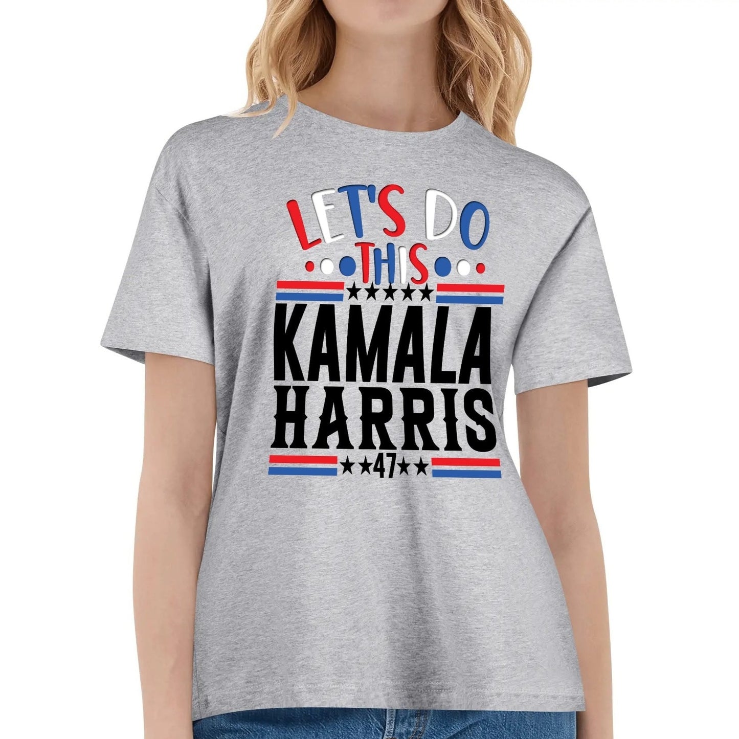 Let's Do This - Kamala Harris 47 - Women's Super Soft 100% Cotton T-Shirts