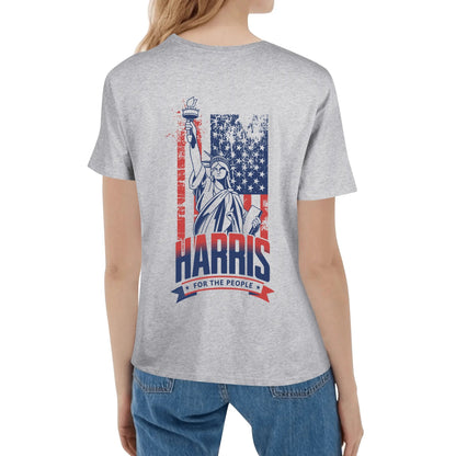 Retro Harris For The People - Womens Super Soft 100% Cotton T-Shirts