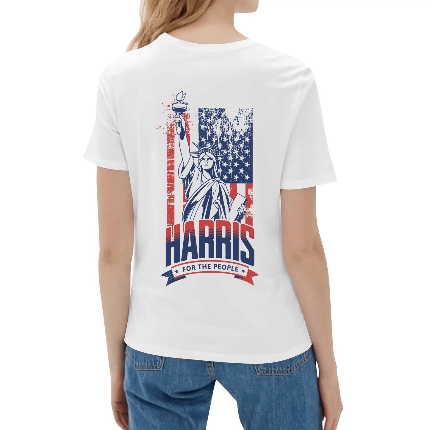 Retro Harris For The People - Womens Super Soft 100% Cotton T-Shirts