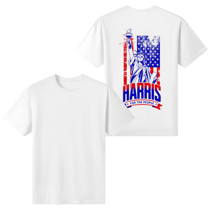 Retro Harris For The People - Womens Super Soft 100% Cotton T-Shirts