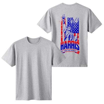 Retro Harris For The People - Womens Super Soft 100% Cotton T-Shirts